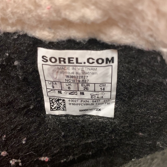 Sorel waterproof snow boots (sz9) - Picture 3 of 7